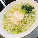 四川担担麺 蒼雲 - 白金色の鶏スープ、サクサクっと香ばしい細麺、しっとり鶏〜の三つ巴(o^^o)