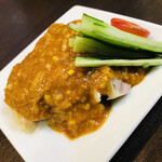 四川担担麺 蒼雲 - 個人的一推しサイドの棒棒鶏、旨味が活性化されまくったしっとり鶏〜極上のソースの相性は唯一無二(*⁰▿⁰*)