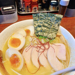 Menya Kohaku - 特製濃厚鶏そば　塩　1,000円