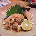 じゃんけんポン - アジのたたきサイコーに美味いです