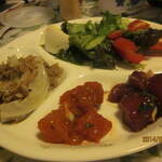 Sack N Save Stadium - サーモンポキとオイスターポキ