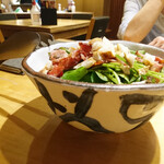 南風 - カリカリベーコンとほうれん草のサラダ