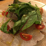 炭火焼赤身肉とクラフトビール ヴァベーネ - Va bene(鮮魚のカルパッチョ)