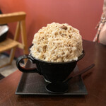 カフェ ハッチ ポッチ - コーヒー屋さんのカフェオレ氷