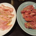 焼肉菜包 朴然 - 豚トロ、生ラム