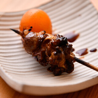 Carefully prepare and skewer. Enjoy high-quality yakitori to your heart's content.