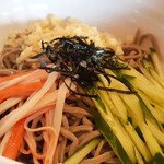 サラセン人の麦 - 冷やしたぬき(接写)