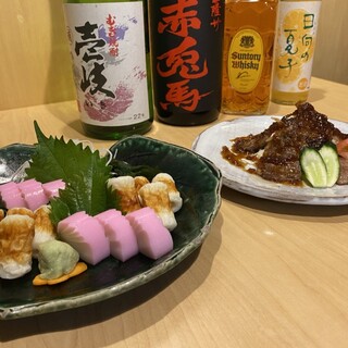 For banquets and dinners, please enjoy our course and kaiseki dishes. Drinks are also available!