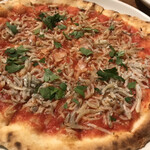 フラット - 釜揚げしらすのピッツア