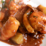 CURRY CLUB キュイエール - エビのアメリケーヌオンザライス
