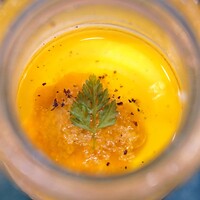 レ・ピコロ - 淡路玉葱と岩手産白ウニのプリン