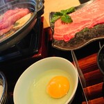 すき焼き 牛しゃぶ 松重 - 