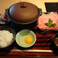 すき焼き 牛しゃぶ 松重 - 