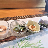 難波 鮨 栞庵 やましろ - 旬菜