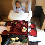 お食い初めin梅の花 By Gaspard Et Lisa 27 梅の花 千葉店 ウメノハナ 東千葉 豆腐料理 湯葉料理 食べログ