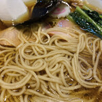 きく屋 - 中細麺