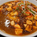 龍華軒 - ミステリーラーメン(汁なし麻婆あんかけ天津麺)