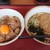 山田うどん - 【パンチ丼セットA】(※温かいうどん選択)税込￥740