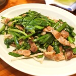 ナンコツニラ炒め