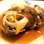 居酒屋大吉 - マグロ目玉煮付け