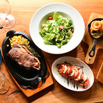 BEEF UP TOKYO charcoal grill & bar - （仮）ステーキ＆ハンバーグコース