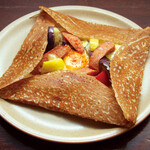 ブレッツカフェ　クレープリー - ガレット メルゲーズ