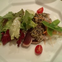 西洋懐石アンシャンテ - 「有岡コース」カツオのサラダ仕立て
