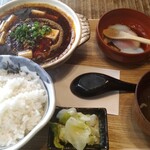 肉汁餃子のダンダダン - 麻婆豆腐定食700円