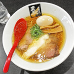 超純水採麺 天国屋 - 「鶏醤油麺　淡口醤油」¥900