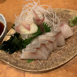 おぎ野 - ヒラマサ刺し身