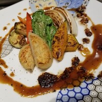 鉄板焼 さざんか - 季節の焼野菜