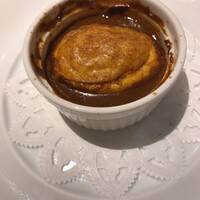 フランス料理 ル・クール - 鱧のクネル アメリカザリガニを使ったソースナンチュア