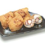 砂金寿司 - 料理写真:これが名物「招福多幸稲荷」です。稲荷寿司の中にやわらかいタコが入っていて美味。