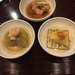 陶泉 御所坊 - 煮物三種