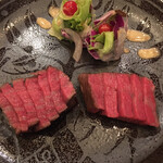 陶泉 御所坊 - 但馬玄 藁焼き