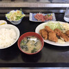 Sakanaya Shiyokudou - チキンカツ定食(サラダ 刺身付)