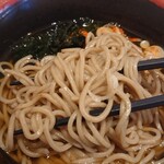 Gohandoki - かけそば430円　麺アップ