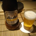 鮨 せいざん - 中瓶ビール
