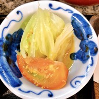 手料理 右近 - キャベツとトマトの炊いたん