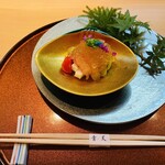 天風楽・ブランド松葉蟹 松屋町 青天 - さっぱりとしたポン酢ジュレからスタート♡