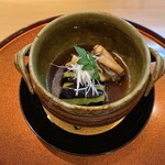 天風楽・ブランド松葉蟹 松屋町 青天 - ⚫︎香川の黒メバルと茄子の煮浸し