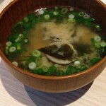 ベッセルホテルカンパーナ ススキノ - シジミの味噌汁