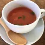 Kafe Chiisai Mugi - トマトのスープ