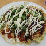 Icchan - お好み焼き ねぎかけそば(税込)950円 にマヨネーズをトッピング！　(2020.08.27)