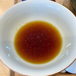 飯田商店 - つけ麺(しょうゆ味) 1800円