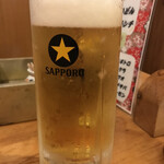 Masumo An - 生ビール(中)550円