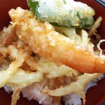 うどん錦 - ミニ天丼