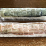 ひさご寿し - 鯖とビワマスの棒寿し