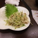 南大門 ホルモン館 - ガツ刺し