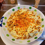 チーズトッピング　カレー